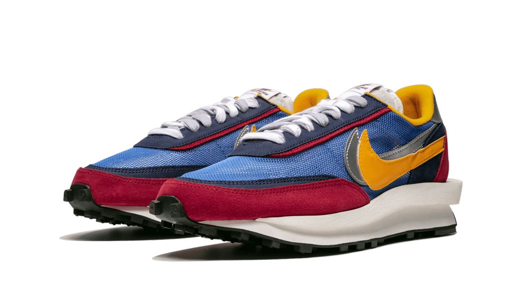 Nike Waffle Sacai Blau Multi