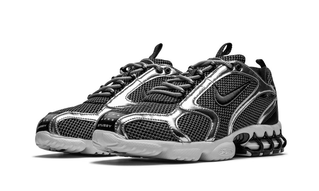 NIKE x STUSSY – Air Zoom Spiridon Cage 2 „Pure Platinum“