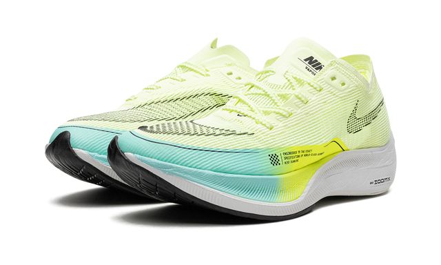 Nike ZoomX Vaporfly Next% 2 Barely Volt Turquesa