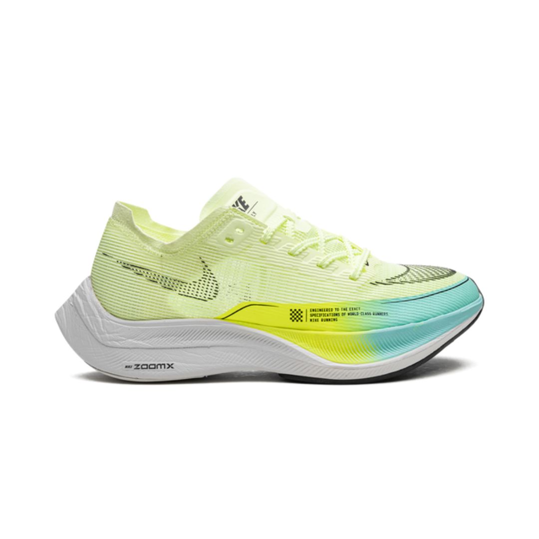 Nike ZoomX Vaporfly Next% 2 Barely Volt Turquesa
