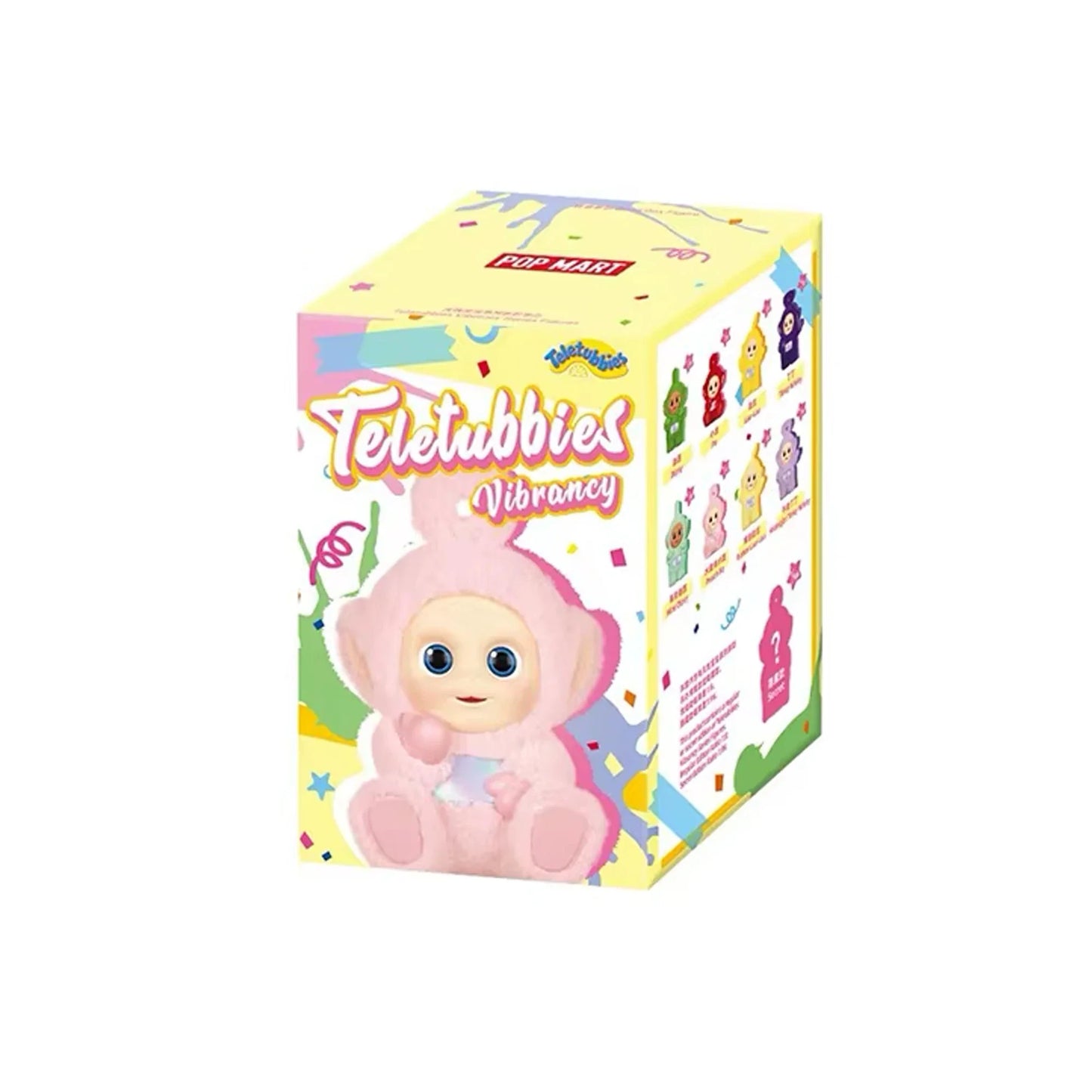 Caja sorpresa de peluches Teletubbies Vibrancy Series de POP MART