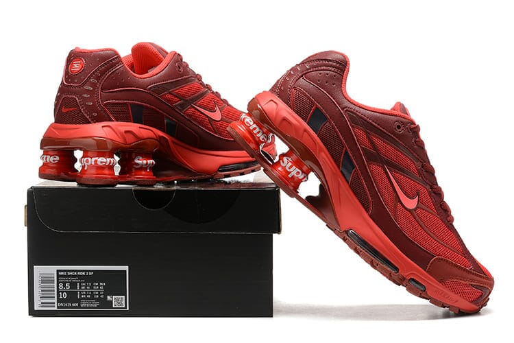 Supreme x Nike Shox Ride 2 Rot