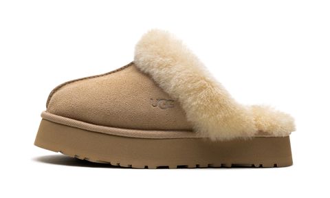 Pantuflas UGG Disquette para mujer en color arena