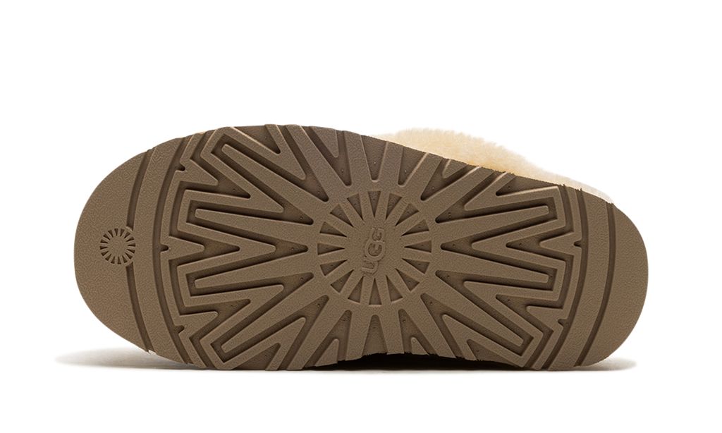 Pantuflas UGG Disquette para mujer en color arena
