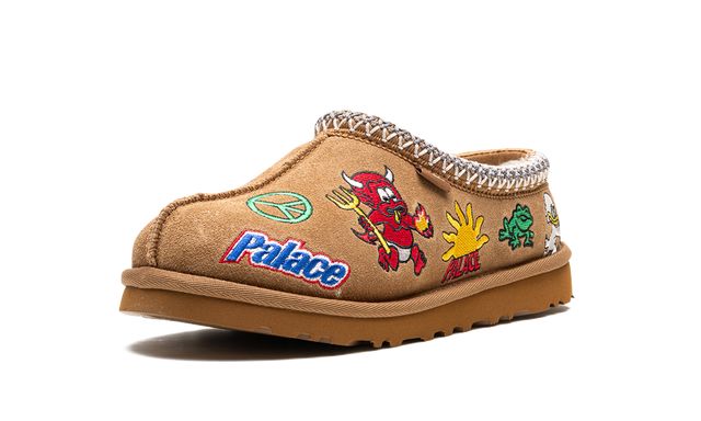 Pantuflas UGG Tasman "Palace - Castaño"