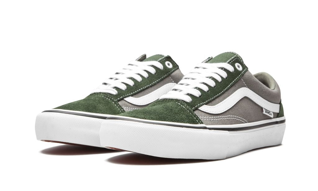 Vans Old Skool Pro Wald / Grau / Weiß