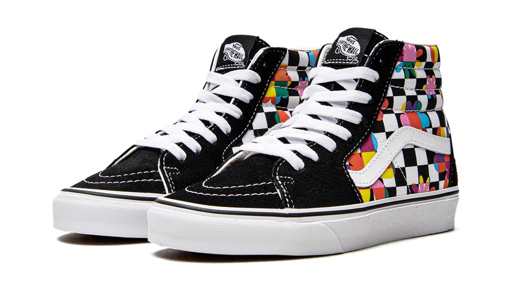 Vans SK8-Hi "Cuadro de cuadros florales"
