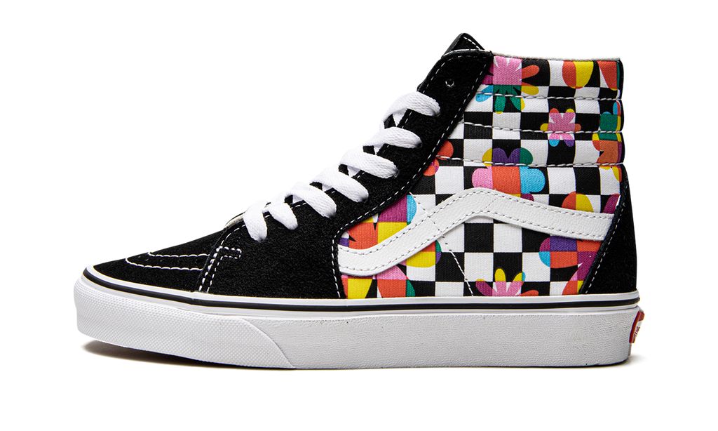 Vans SK8-Hi "Cuadro de cuadros florales"