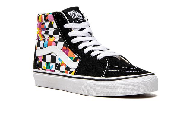 Vans SK8-Hi "Cuadro de cuadros florales"