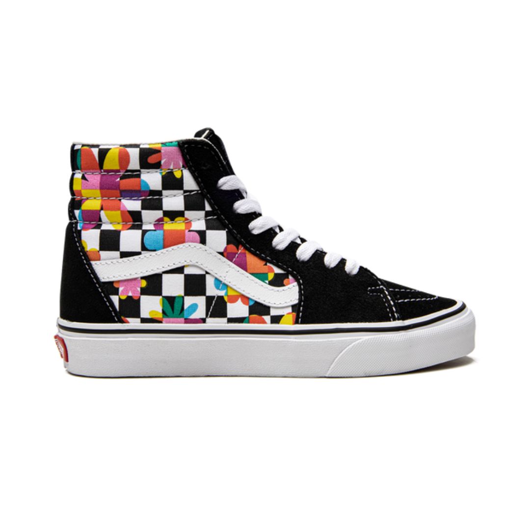 Vans SK8-Hi "Cuadro de cuadros florales"
