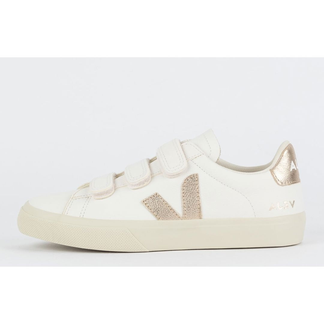 Zapatos Veja Chromefree Leather Extra White Platine