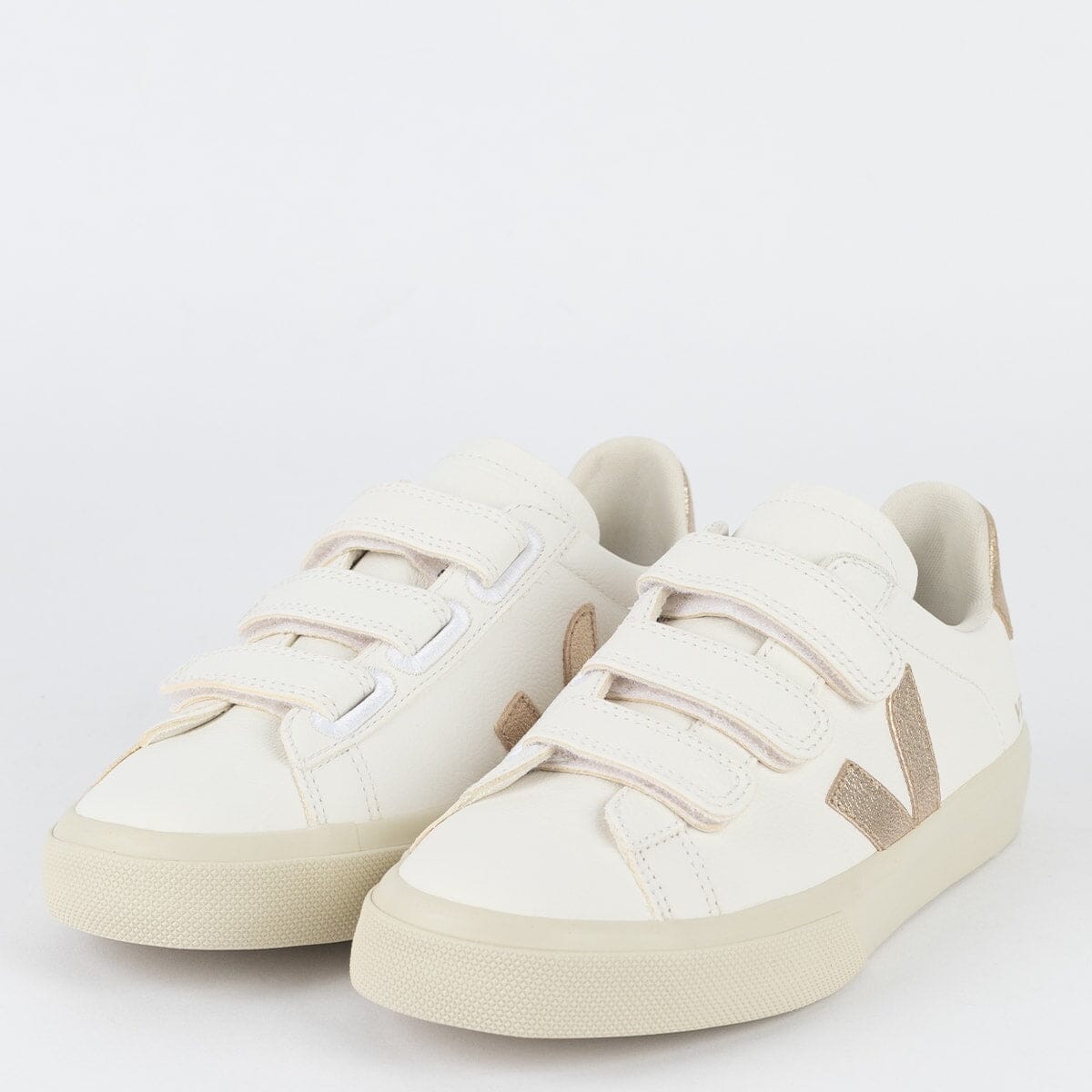 Zapatos Veja Chromefree Leather Extra White Platine