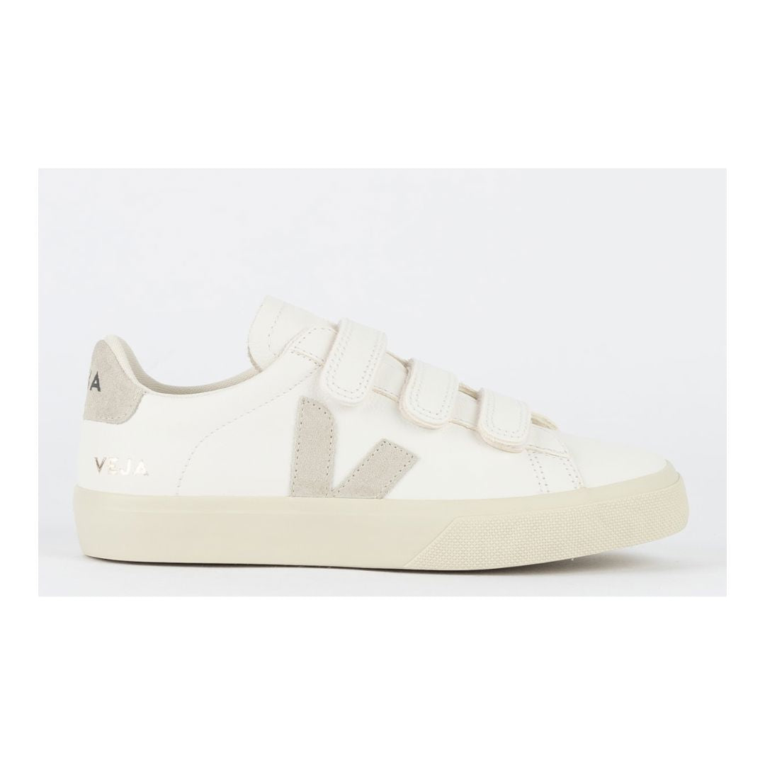 Veja Schuhe Chromefree Leather Extra White Platine