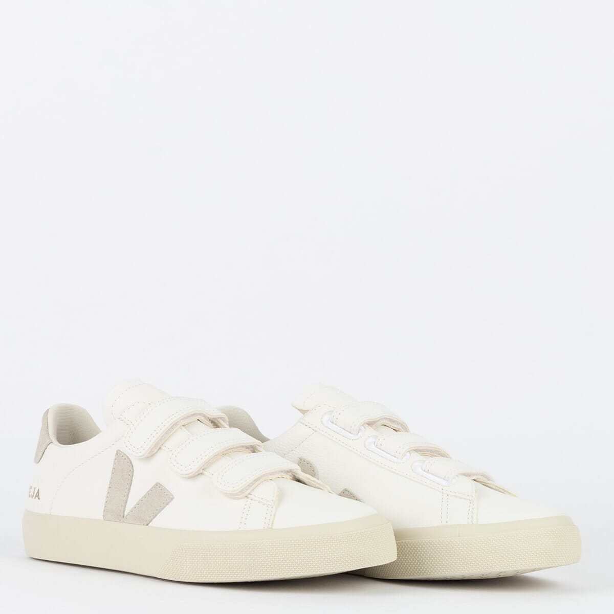 Veja Schuhe Chromefree Leather Extra White Platine