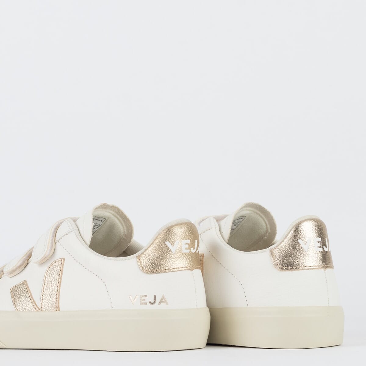 Zapatos Veja Chromefree Leather Extra White Platine