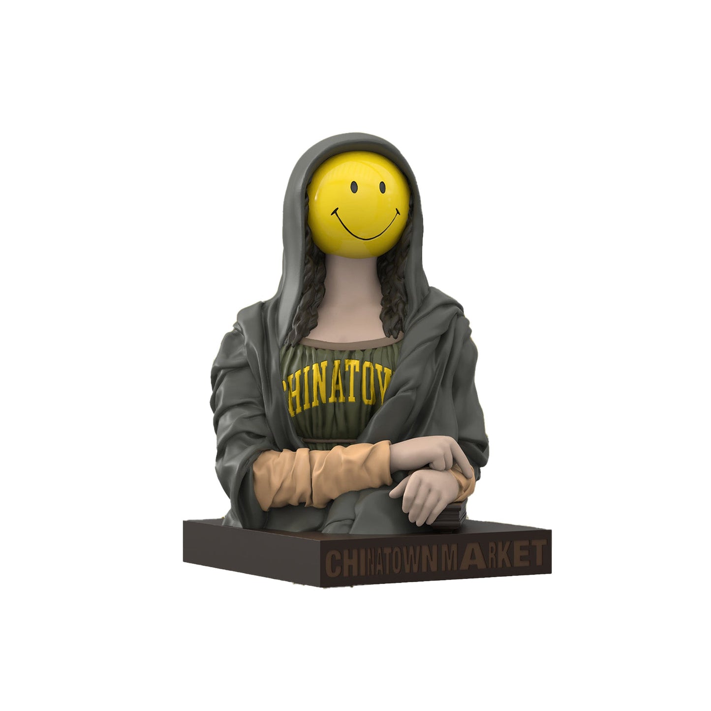 La Mona Lisa sonriente del mercado de Chinatown (exclusiva de MJ)