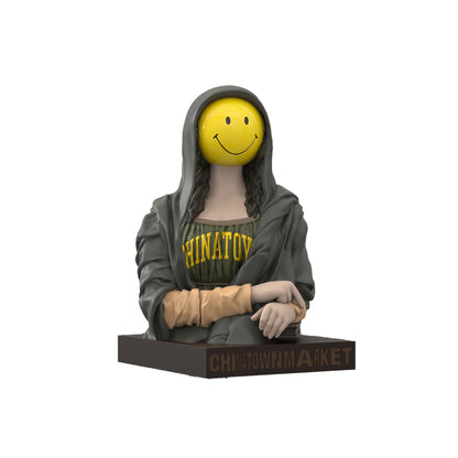 La Mona Lisa sonriente del mercado de Chinatown (exclusiva de MJ)
