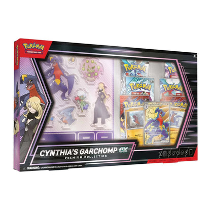 Colección Premium de Garchomp ex de Cynthia de JCC Pokémon