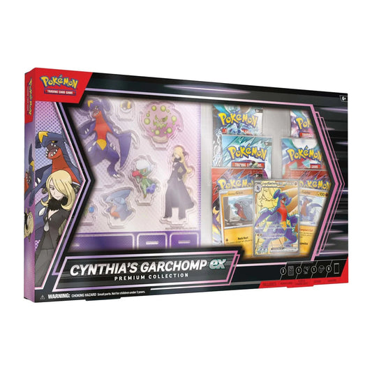 Colección Premium de Garchomp ex de Cynthia de JCC Pokémon