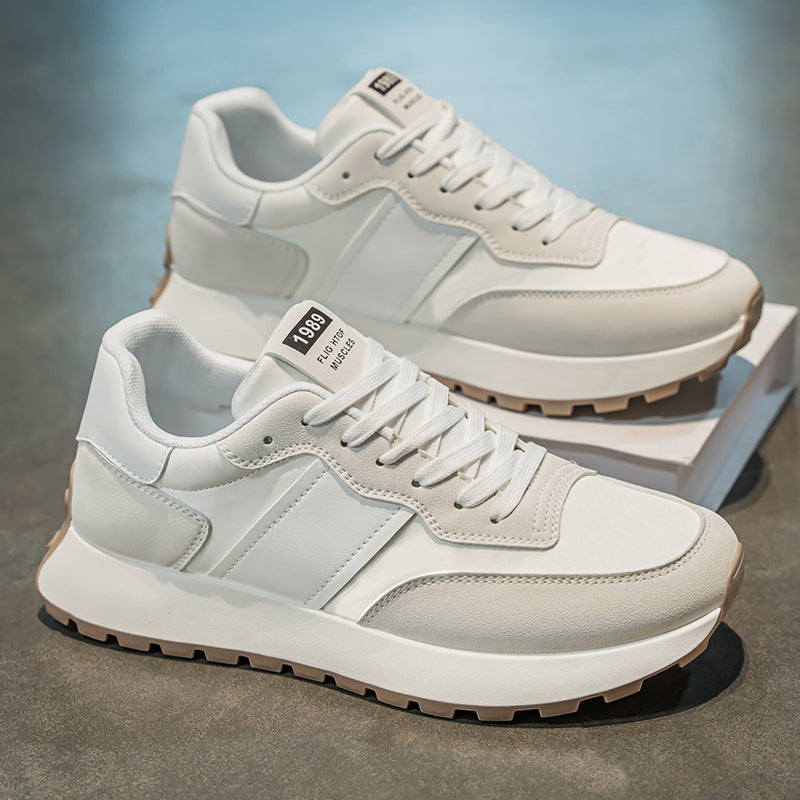 beige casual sneakers