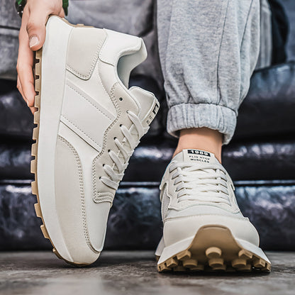 beige casual sneakers