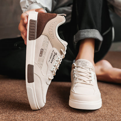 modern brown sneakers