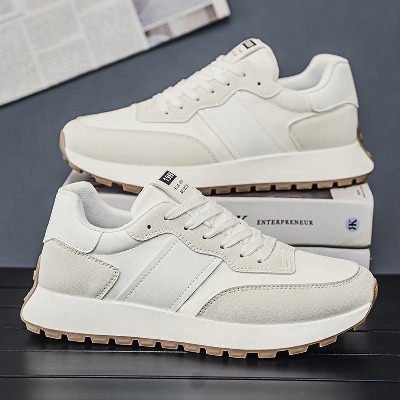 beige casual sneakers