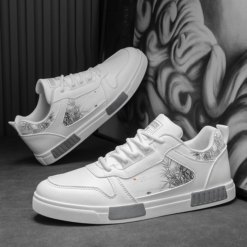 white tennis shoes