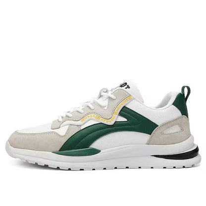 green casual sneakers