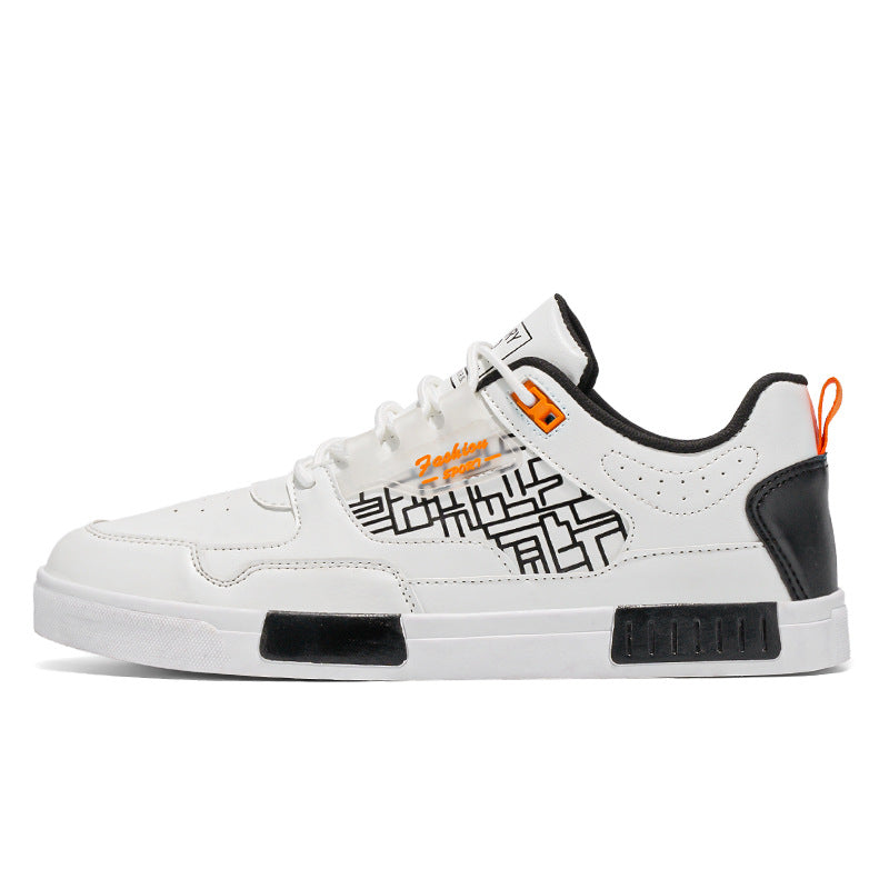 orange abstract tennis