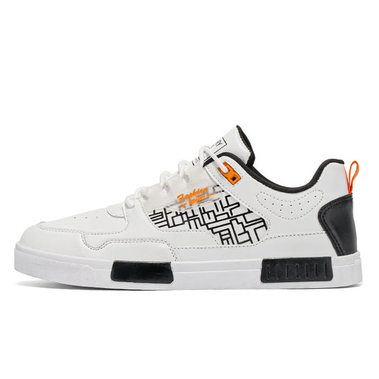 orange abstract tennis