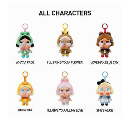 POP MART CRYBABY Crying Again Series Vinyl Plush Pendant (6 Blind Boxes)