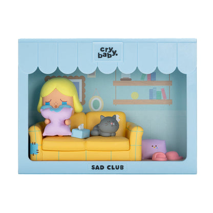 POP MART Crybaby Sad Club Series Blind Box Scene Set