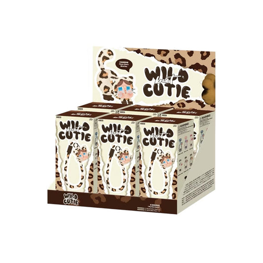 POP MART Crybaby Wild but Cutie Series Phone Charm Sealed Case (6 Blind Boxes)