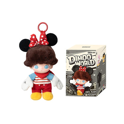 POP MART DIMOO World x Disney Series Vinyl Plush Keychain (Single Blind Box)
