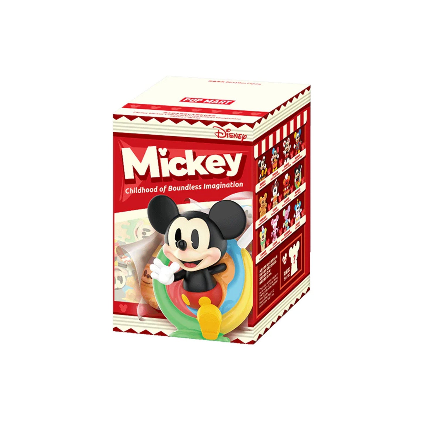 POP MART Disney Mickey Childhood of Boundless Imagination Series (12 Blind Boxes)