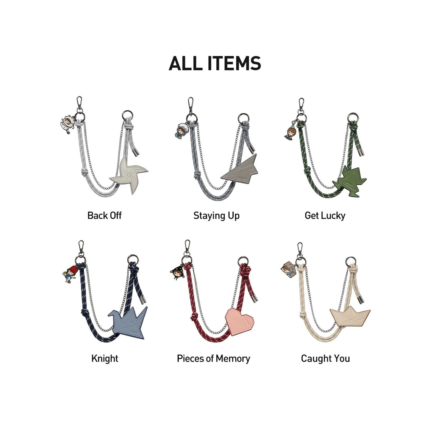 POP MART Hirono Echo Series Pendant Chain (Single Blind Box)