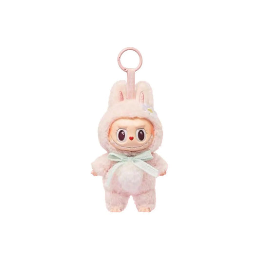 POP MART LABUBU Mokoko Close to Sweet Vinyl Plush Doll Pendant Keychain