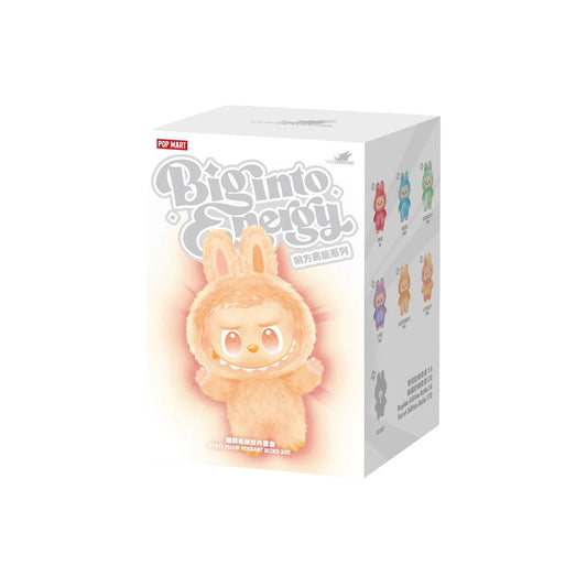 POP MART Labubu The Monsters Big into Energy Series Vinyl Plush Pendant Sealed Case (Single Blind Box)