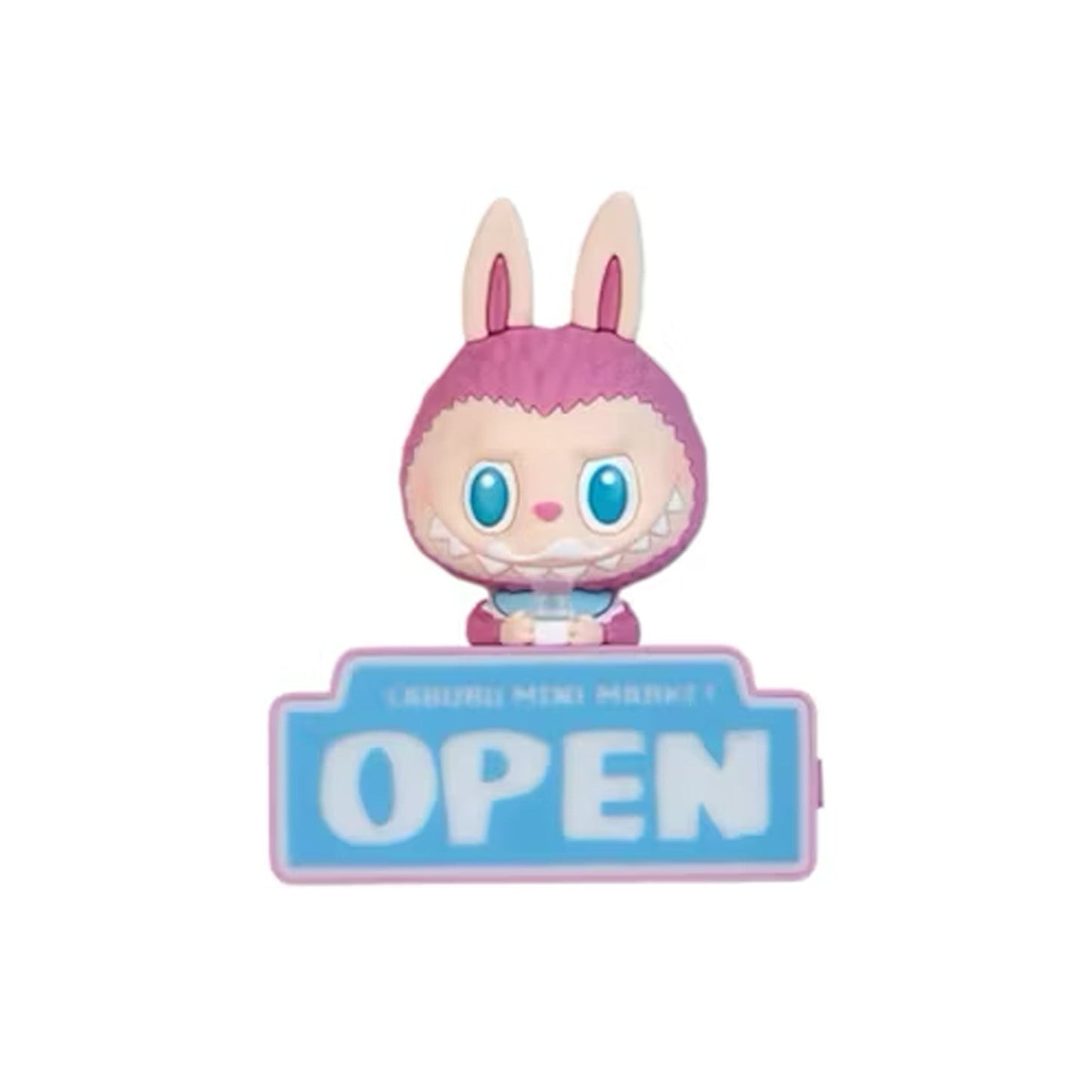 POP MART Labubu The Monsters Wacky Mart Series Fridge Magnet Sealed Case (Single Blind Box)