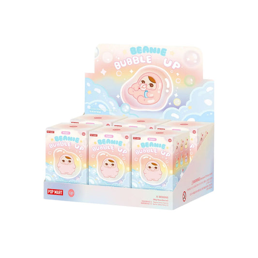 POP MART PUCKY BEANIE BUBBLE UP SERIES Plush Pendant (6 Blind Boxes)