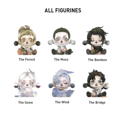 POP MART SKULLPANDA The Ink Plum Blossom Series (Single Blind Box)