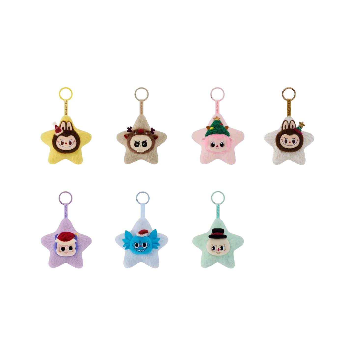 POP MART THE MONSTERS Classic Series Sparkly Plush Pendant (6 Blind Boxes)