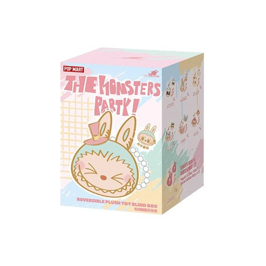 POP MART THE MONSTERS Party Series Reversible Plush (Single Blind Box)