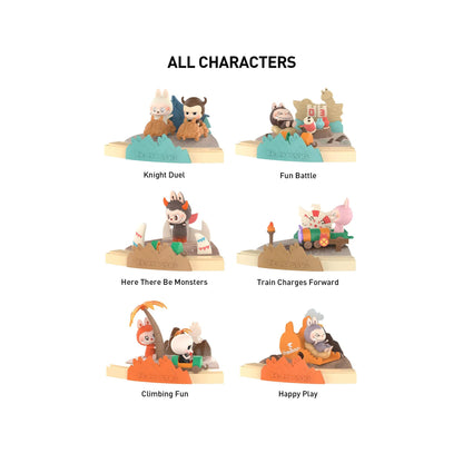 POP MART THE MONSTERS Playing Games Series Scene Sets (Single Blind Box)