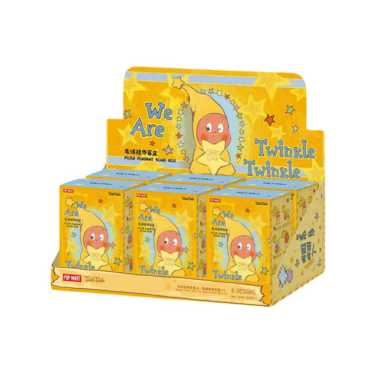 POP MART Somos Twinkle Twinkle Series Caja Sorpresa con Colgante de Peluche (6 Cajas Sorpresa)