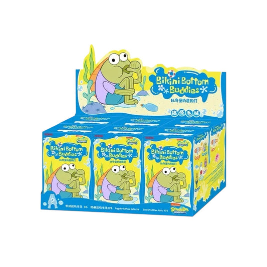 POP MART x Bikini Bottom Buddies Plush Sealed Case (6 Blind Boxes)