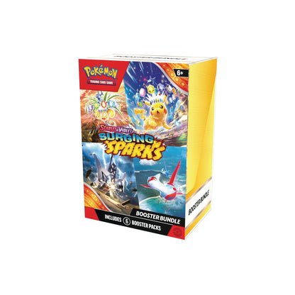 Paquete de refuerzo "Surgimiento de Chispas" de Pokémon TCG (6 sobres)