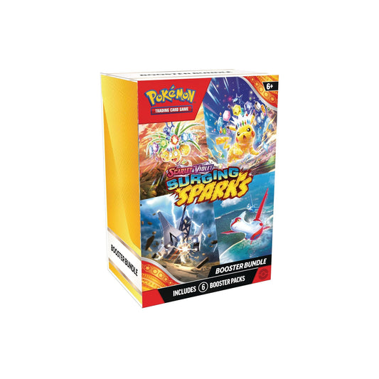 Paquete de refuerzo "Surgimiento de Chispas" de Pokémon TCG (6 sobres)