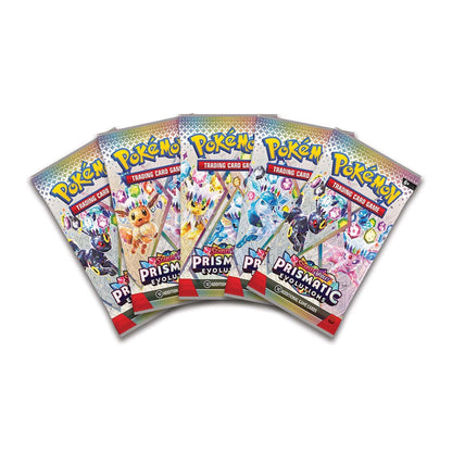 Colección de carpetas Evoluciones Prismáticas Escarlata y Violeta de Pokémon TCG